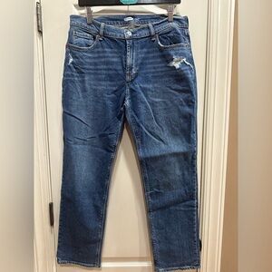 Old Navy Size 8 Boyfriend Mid Rise Distresed